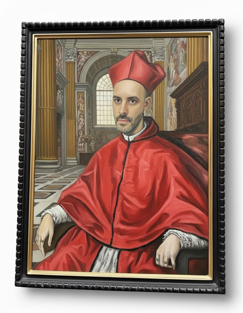 Fina Sculpté Pamier noir congé or