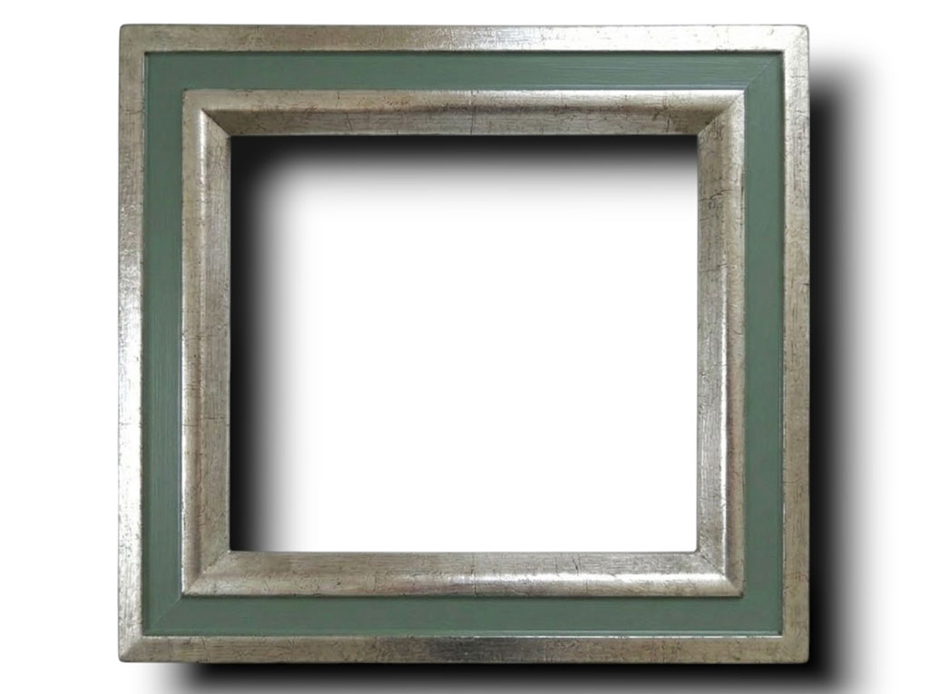 Scalino Argent milieu vieux vert