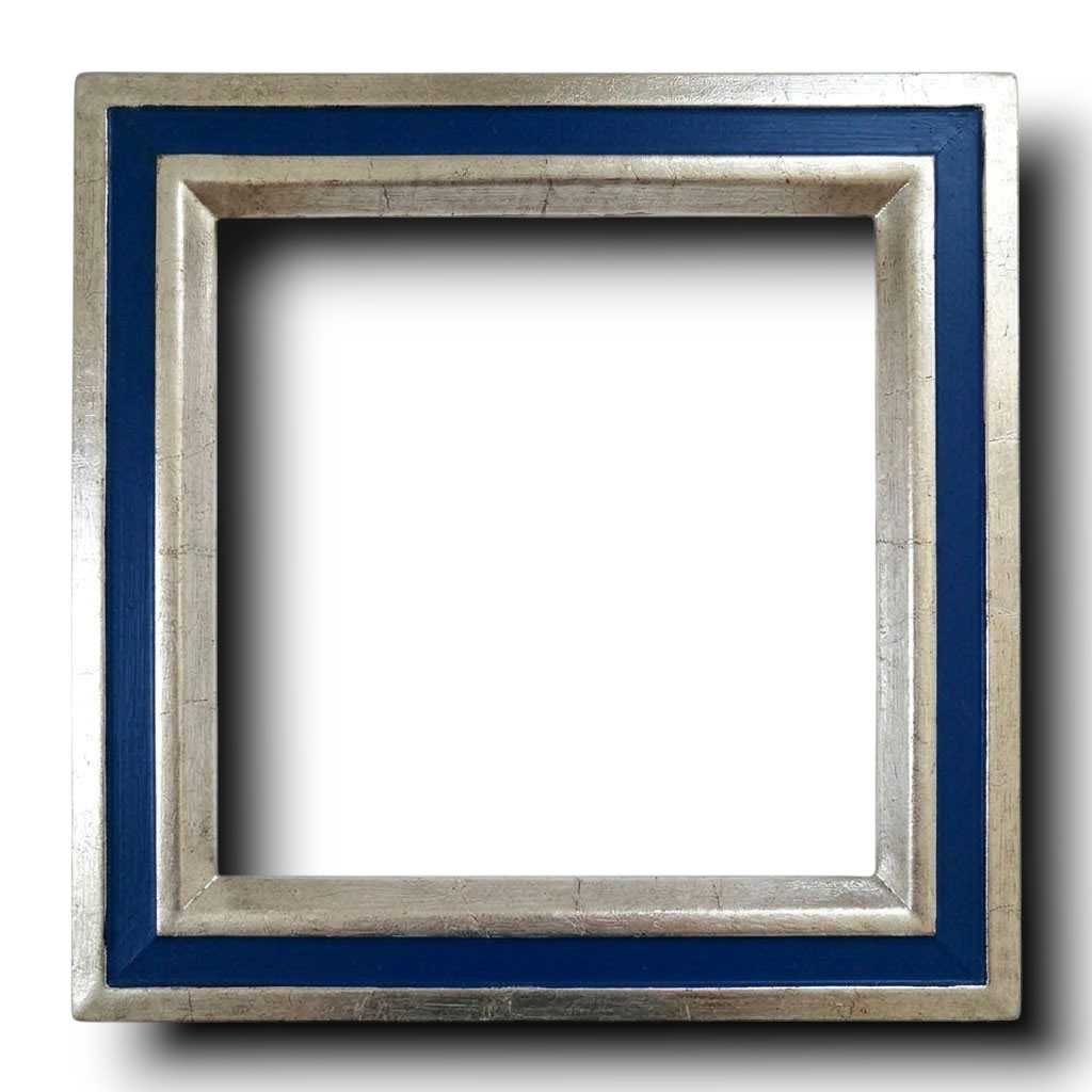 Scalino Argent milieu bleu pierre