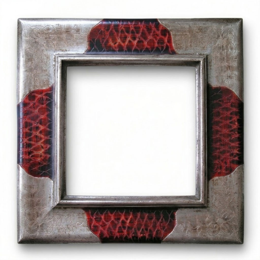 Acropole L : 100 mm / H: 45 mm Retz argent
